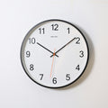 Pacer minimal white wall clock